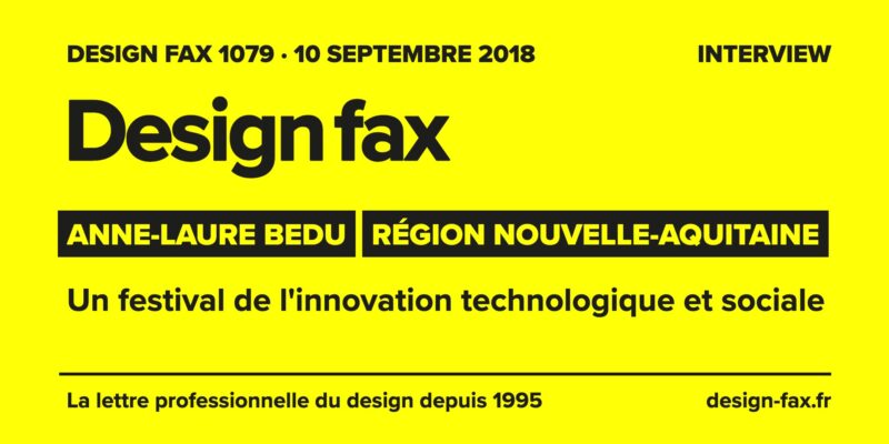 Une de Design fax – NOVAQ : un festival de l’innovation technologique et sociale