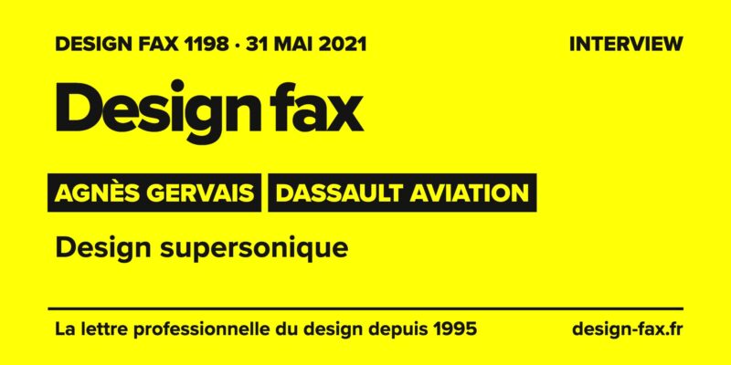 Une de Design fax – Design supersonique