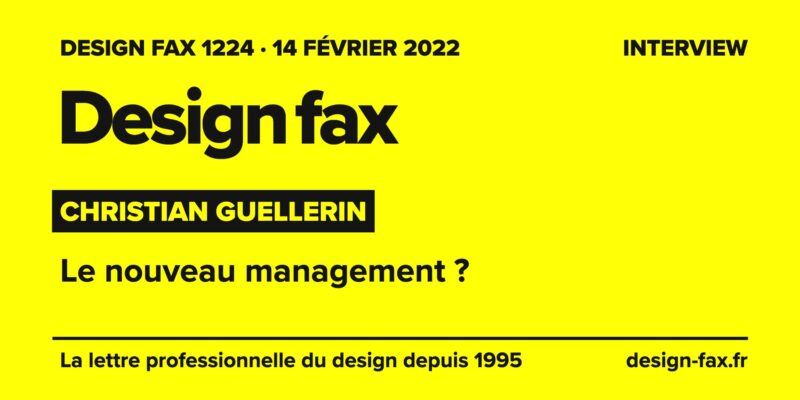 Une de Design fax – Design : le nouveau management ?