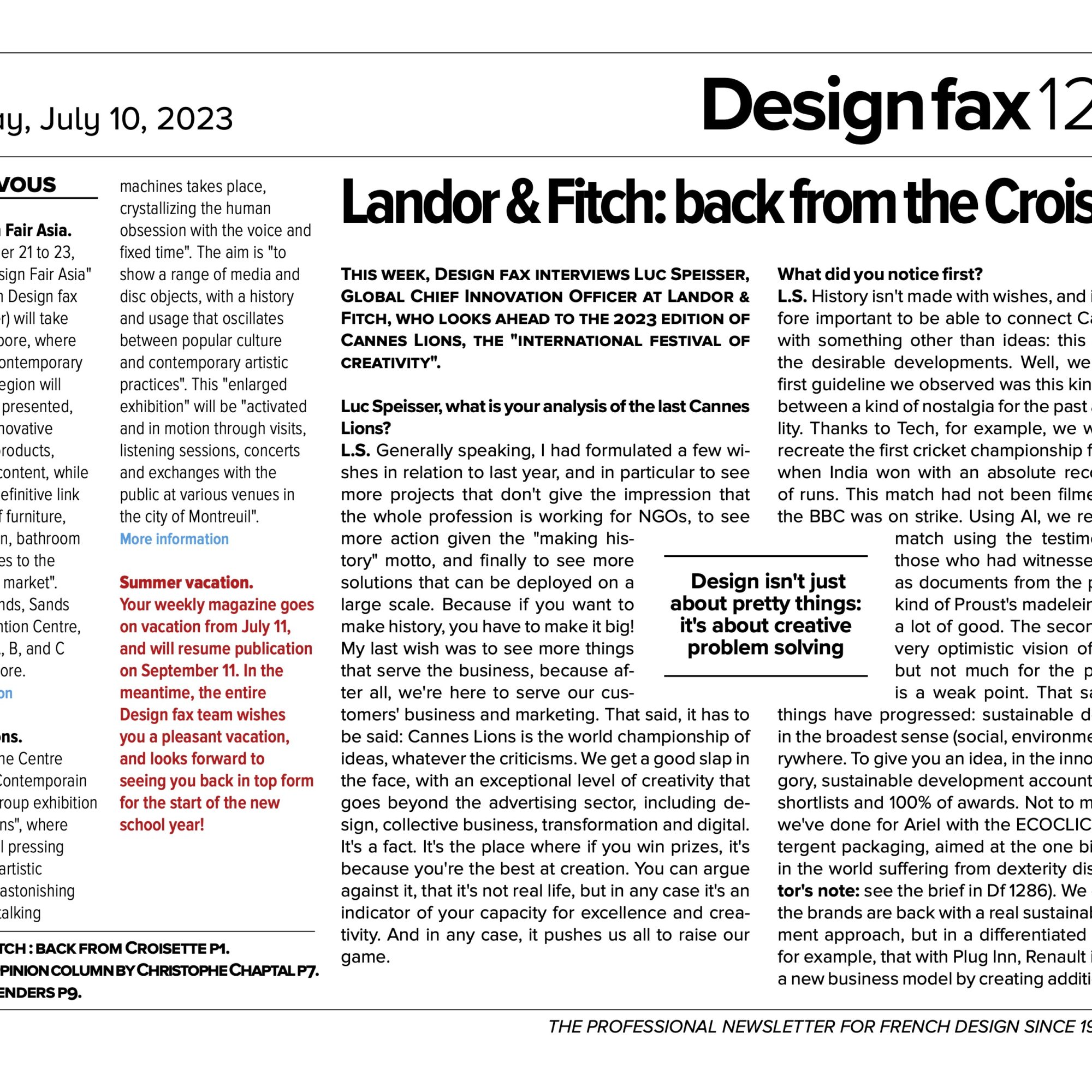 1 year Design fax subscription