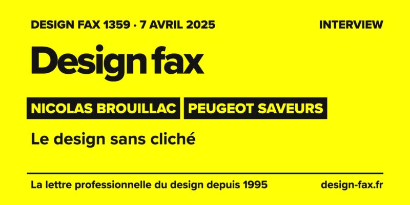 Une de Design fax – Le design sans cliché