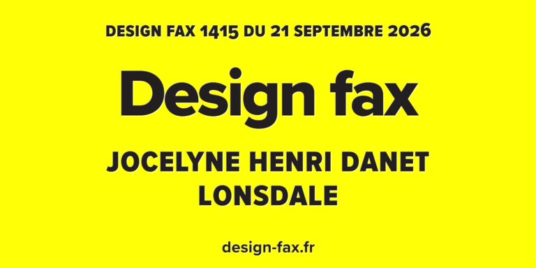 Une de Design fax n° 1415 – Jocelyne Henri Danet (Lonsdale) : IA hybride et croissance internationale