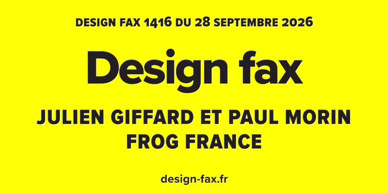 Une du Design fax 1370