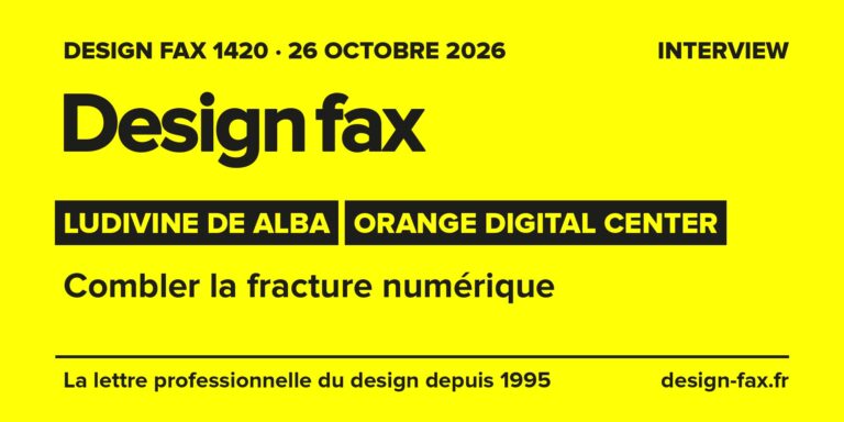 Une de Design fax – Orange Digital Center : combler la fracture numérique